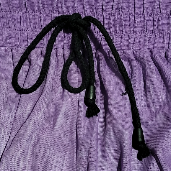 SKNDLSS Shein X purple snake mesh pants - Picture 6 of 7